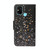 For Huawei Honor 9A Colored Drawing Pattern Horizontal Flip Leather Case with Holder & Card Slots & Wallet(Black Five-pointed Star)