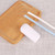 3 PCS Portable Foldable Collapsible Reusable Silicone Drinking Straw Outdoor Household Drinking Tool, Straw Size: 230x8mm, Sytle:Section Node Straw(Pink)
