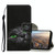 For Huawei Honor 9X Lite Colored Drawing Pattern Horizontal Flip Leather Case with Holder & Card Slots & Wallet(Black Cat)
