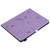 For iPad Pro 12.9 (2020) & (2018) Cat Bee Embossing Pattern Horizontal Flip Leather Tablet Case with Holder & Card Slots & Wallet & Pen Slot(Purple)