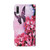 For Samsung Galaxy A50 / A30s Colored Drawing Pattern Horizontal Flip Leather Case with Holder & Card Slots & Wallet(Purple Butterfly)