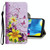 For Samsung Galaxy A20s Colored Drawing Pattern Horizontal Flip Leather Case with Holder & Card Slots & Wallet(Lily)