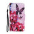 For Samsung Galaxy A71 Colored Drawing Pattern Horizontal Flip Leather Case with Holder & Card Slots & Wallet(Purple Butterfly)