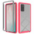 For Samsung Galaxy Note20 Ultra Starry Sky Solid Color Series Shockproof PC + TPU Protective Case(Red) For Samsung Galaxy Note20 Ultra Starry Sky Solid Color Series Shockproof PC + TPU Protective Case(Red)