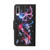 For Samsung Galaxy A70 Colored Drawing Pattern Horizontal Flip Leather Case with Holder & Card Slots & Wallet(Color Butterfly)
