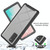 For Samsung Galaxy Note20 Starry Sky Solid Color Series Shockproof PC + TPU Protective Case(Purple)