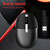 HXSJ M106 2.4GHZ 1600dpi Single-mode Wireless Mouse USB Rechargeable(Black)