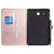For Samsung Galaxy Tab E9.6 T560 Cat Bee Embossing Pattern Shockproof Table PC Protective Horizontal Flip Leather Case with Holder & Card Slots & Wallet & Pen Slot(Rose Gold)