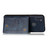 For Samsung Galaxy A11 Double Buckle PU + TPU Shockproof Magnetic Protective Case with Card Slot(Blue)