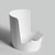 4 PCS Kitchen Pot Cover Rack Sitting Type Multifunctional Soup Spoon Rack(White)