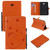 For Samsung Galaxy Tab A10.1 (2016) T580 Cat Bee Embossing Pattern Shockproof Table PC Protective Horizontal Flip Leather Case with Holder & Card Slots & Wallet & Pen Slot(Orange)