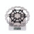 ZTTO Mountain Bike Disc Brake Disc Six Nail 180mm(Red)
