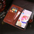 For LG K51S idewei Crazy Horse Texture Horizontal Flip Leather Case with Holder & Card Slots & Wallet(Brown)