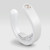 Intelligent Shoulder and Neck Massage Instrument PGG Cervical Spine Physiotherapy Massage Heating Multi-function Neck Protection Instrument, Style:Without Patch(White)