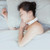 Intelligent Shoulder and Neck Massage Instrument PGG Cervical Spine Physiotherapy Massage Heating Multi-function Neck Protection Instrument, Style:Without Patch(White)
