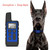 500m Dog Training Bark Stopper Remote Control Electric Shock Waterproof Electronic Collar(Blue)