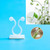 10 PCS Lulu Climbing Wall Fixer Vine Climbing Wall Sticking Hook, Size:Large(White)