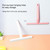 5 PCS Wiper Artifact Office Home Bathroom Floor Soft Plastic Glass Wiper Cleaning Tool(Phosphor) 5 PCS Wiper Artifact Office Home Bathroom Floor Soft Plastic Glass Wiper Cleaning Tool(Phosphor)