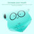 5 PCS Waterproof Baby Bib Children Silicone Feeding Bag, Colour:Green Fox