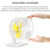 N11 Adjustable USB Charging Mute Desktop Electric Fan, with 3 Speed Control (Sky Blue)