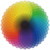 Round Puzzle Cartoon Plane Puzzle Jigsaw Toy 1000 PCS(Rainbow)