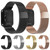 For OPPO Watch 41MM Smart Watch Milanese Stainless Steel Metal Watch Band(Silver)