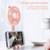 N10 Multi-function Handheld Desktop Holder Electric Fan, with 3 Speed Control (Red)