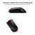 Lenovo M120 Pro Fashion Office Red Dot Wired Mouse (Black)