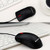 Lenovo M120 Pro Fashion Office Red Dot Wired Mouse (Black)