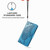 For Galaxy A51 5G Butterfly Love Flower Embossed Horizontal Flip Leather Case with Bracket / Card Slot / Wallet / Lanyard(Blue)