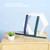 5 PCS Wiper Artifact Office Home Bathroom Floor Soft Plastic Glass Wiper Cleaning Tool(Moonlight White)