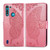 For Moto G8 Power Lite Butterfly Love Flower Embossed Horizontal Flip Leather Case with Bracket / Card Slot / Wallet / Lanyard(Pink)