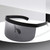 Anti-peeping Sun Mirror Integrated Anti-foam Sunscreen Mask, Color:Black Frame Gray