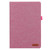 For Huawei Matepad 10.4 Horizontal Flip TPU + Fabric PU Leather Protective Case with Name Card Clip(Rose Red)