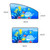 Car Cartoon Magnetic Sunshade Sunscreen Telescopic Collapsible Sunshield, Size:Co-pilot(Fawn)