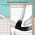 Household Toilet Silicone Long Handle Toilet Brush Set Stainless Steel Toilet Cleaning Brush Head