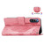 For Sony Xperia L4 Butterfly Love Flower Embossed Horizontal Flip Leather Case with Bracket / Card Slot / Wallet / Lanyard(Pink)