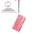 For Sony Xperia L4 Butterfly Love Flower Embossed Horizontal Flip Leather Case with Bracket / Card Slot / Wallet / Lanyard(Pink)