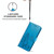For Galaxy A71 5G Lucky Clover Pressed Flowers Pattern Leather Case with Holder & Card Slots & Wallet & Hand Strap(Blue)