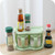 Plastic Seasoning Box Multi-purpose Combination Seasoning Rack Kitchen Supplies, Style:One Grid(Sky Blue)