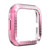 For Fitbit versa 2 PC Double-row Diamond-encrusted Protective Shell(Pink)