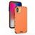 For iPhone 11 Pro Shockproof Grain Leather  PC + TPU Case(Orange)