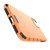 For iPhone 11 Pro Shockproof Grain Leather  PC + TPU Case(Orange)