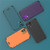 For iPhone 11 Pro Shockproof Grain Leather  PC + TPU Case(Orange)