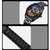 SKMEI 9194 Men Automatic Skeleton Mechanical Steel Band Watch (Black)