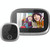 SF550 4.3 inch Screen 1.0MP Security Digital Door Viewer with 12 Polyphonic Music, Support PIR Motion Detection & Infrared Night Vision & 145 Degrees Wide Angle & TF Card (Black)