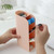 Multifunctional Home Furnishing Vertical Desktop Plastic Makeup Storage Box Student Stationery Pen Holder(Pink)