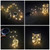10 LEDs Solar Energy Mason Bottle Cap Pendent Lamp Outdoor Decoration Garden Light, Not Include Bottle Body(Warm White)