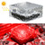 Solar Powered Square Tempered Glass Outdoor LED Buried Light Garden Decoration Lamp IP55 WaterproofSize: 10 x 10 x 5.2cm(Red Light) Solar Powered Square Tempered Glass Outdoor LED Buried Light Garden Decoration Lamp IP55 WaterproofSize: 10 x 10 x 5.2cm(Red Light)