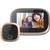 SF550 4.3 inch Screen 1.0MP Security Digital Door Viewer with 12 Polyphonic Music, Support PIR Motion Detection & Infrared Night Vision & 145 Degrees Wide Angle & TF Card (Gold)